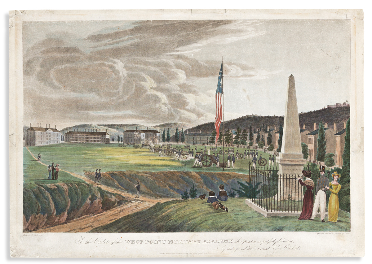 (COMMERCE & EXPANSION.) Hill, engraver; after George Catlin. To the Cadets of the West Point Military Academy.